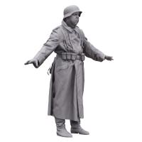 German Army Uniform World War II 3D Scan Body